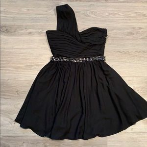 Express mini one shoulder dress
